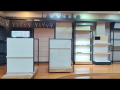 Grand rayonnage d'affichage de supermarché avec le présentoir durable et vigoureux