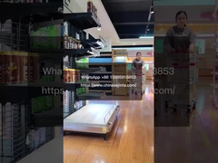 Qu'est-ce qu'une étagère où le vin est stocké?