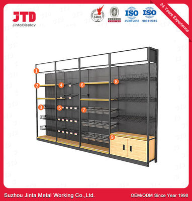 acheter Grand rayonnage moderne d'affichage de supermarché avec le présentoir durable et vigoureux online manufacture