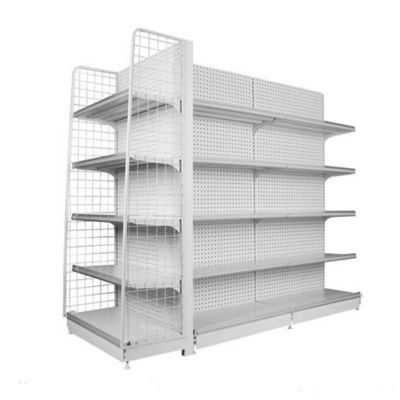 acheter Panneau de grille du magasin de détail Étagère métallique à fil de fer Gondola Plateau d'affichage à treillis en fer online manufacture