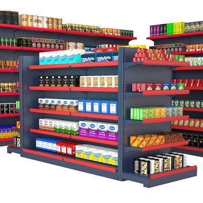 acheter Étagère de détail en métal personnalisé Affichage du supermarché GondolaEtagère de détail online manufacture