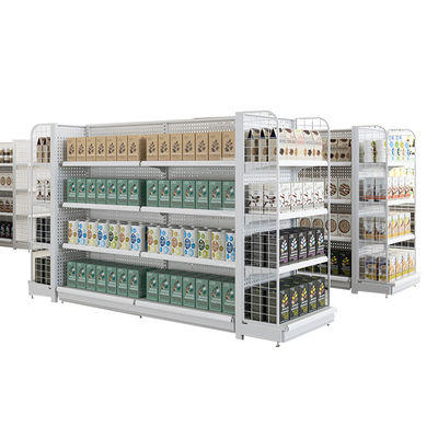 acheter Étagère de supermarché en métal Gondola Rack 30-100kg Capacité personnalisable online manufacture