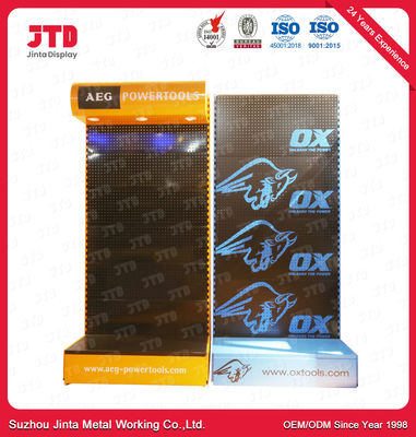 acheter Affichage bleu de supermarché rayonnant le support d'affichage de machines-outils de 900mm online manufacture