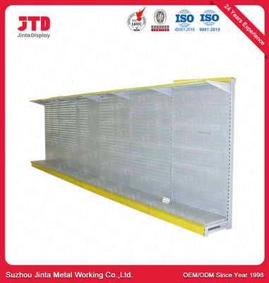 acheter affichage de gondole de 300mm 1800mm rayonnant l'étagère en métal ISO9001 jaune online manufacture