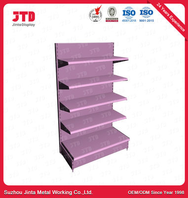 acheter étagère 1500mm à simple face de supermarché de 400mm 5 couches pourpres online manufacture