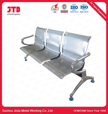 acheter Chaise 3 Seater des roues solides solubles de la chaise 4 d'aéroport d'acier inoxydable de la CE online manufacture