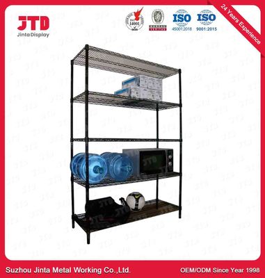 acheter Affichage du fil 120kgs de 6FT rayonnant les étagères noires de salon d'ODM online manufacture