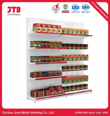 Étagère moderne de gondole de présentoir de vente au détail d'épicerie de support d'affichage de supermarché