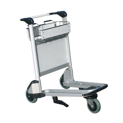 Bagage d'aéroport en métal sur mesure Chariot de passagers au sol Bagage d'aéroport Chariot à 3 roues
