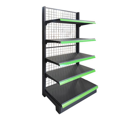 Panneau de grille en métal filet métallique supermarché magasin de proximité Display Rack en poudre revêtu