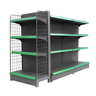 Panneau de grille en métal filet métallique supermarché magasin de proximité Display Rack en poudre revêtu