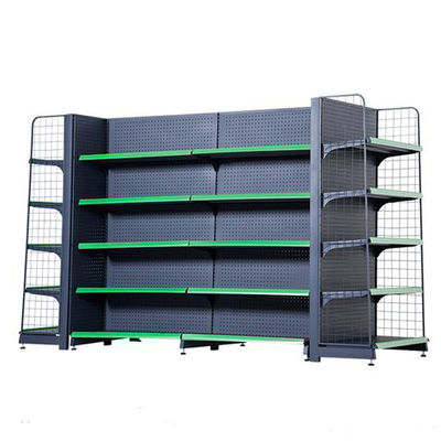 Panneau de grille en métal filet métallique supermarché magasin de proximité Display Rack en poudre revêtu