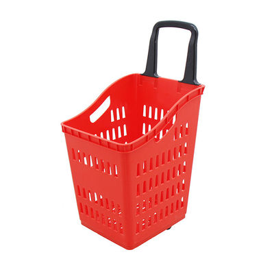 Supermarchés Panier en plastique personnalisé pour faciliter le transport