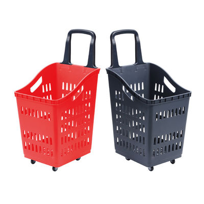 Supermarchés Panier en plastique personnalisé pour faciliter le transport