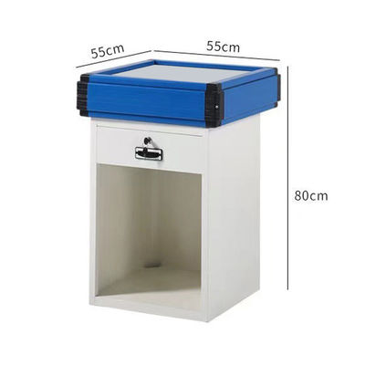 Largeur 550-1200 mm comptoir de caisse de supermarché Table en acier inoxydable comptoirs de caisse de détail