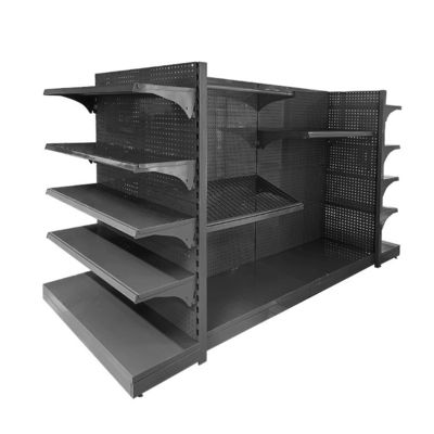 Système d'étagères de supermarché de détail en acier laminé à froid avec une capacité de charge de 30 à 80 kg par couche