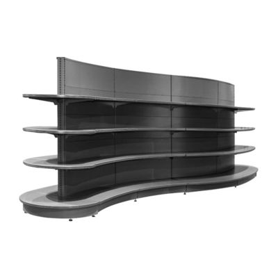 Étagère de supermarché de style moderne avec structure stable et facile à assembler