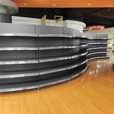 Étagère de supermarché de style moderne avec structure stable et facile à assembler