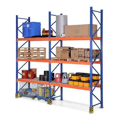 Racks de stockage de métaux sur mesure pour entrepôt avec une capacité de 500 à 3000 kg par couche