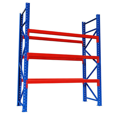 Racks de stockage de métaux sur mesure pour entrepôt avec une capacité de 500 à 3000 kg par couche
