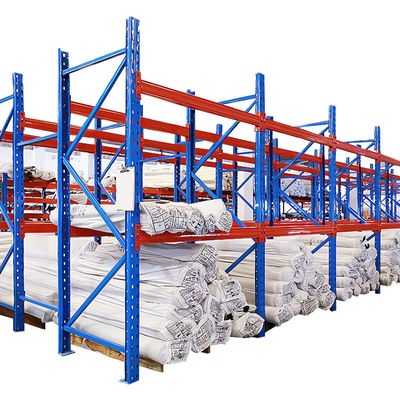 Racks de stockage de métaux sur mesure pour entrepôt avec une capacité de 500 à 3000 kg par couche