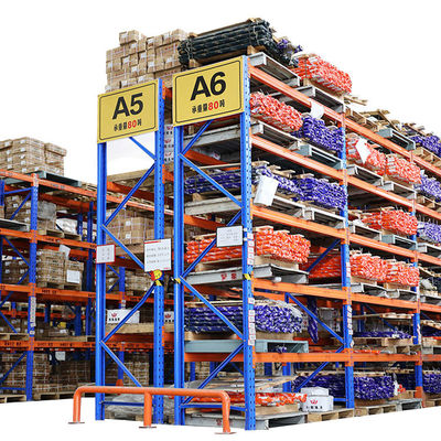 Racks de stockage de métaux sur mesure pour entrepôt avec une capacité de 500 à 3000 kg par couche