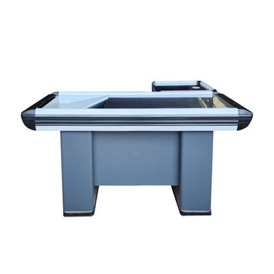 Durabilité personnalisable Compteur de caisse du supermarché Table en acier inoxydable Armoire en acier laminé à froid