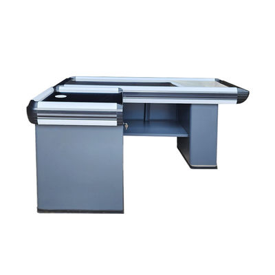 Durabilité personnalisable Compteur de caisse du supermarché Table en acier inoxydable Armoire en acier laminé à froid