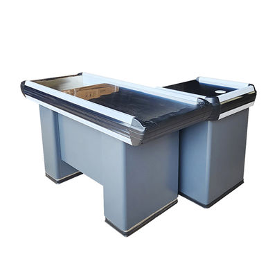 Durabilité personnalisable Compteur de caisse du supermarché Table en acier inoxydable Armoire en acier laminé à froid