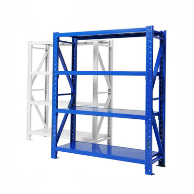 Rack de stockage en acier laminé à froid robuste et durable avec une capacité de 500 à 3000 kg par couche