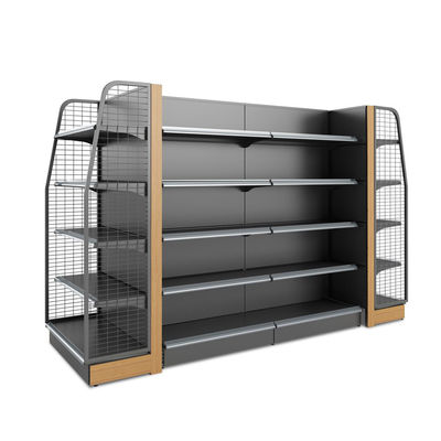 Système de rack de supermarché de style moderne Rack d'épicerie avec couleur personnalisée