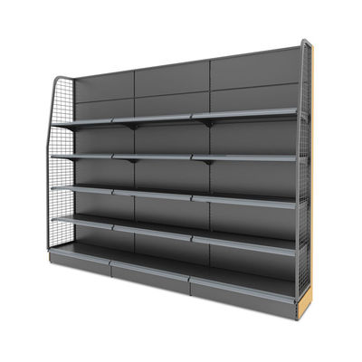 Système de rack de supermarché de style moderne Rack d'épicerie avec couleur personnalisée