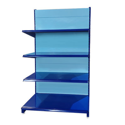 Étagère d'épicerie à structure stable pour différents clients de taille et de couleur