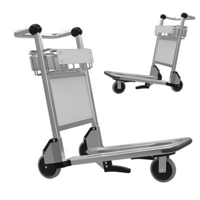 Roues en caoutchouc fort Chariot de bagages de l'aéroport pour les bagages lourds Capacité 50-200KG
