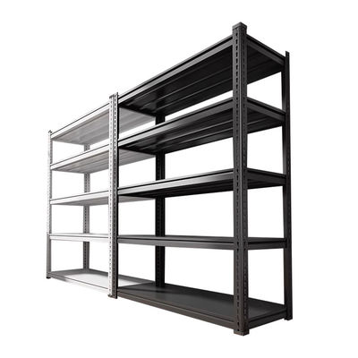 Solution de stockage revêtement en poudre d'époxy durable étagère en métal finie sans boulons avec certification ISO9001