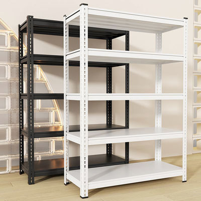 Solution de stockage revêtement en poudre d'époxy durable étagère en métal finie sans boulons avec certification ISO9001