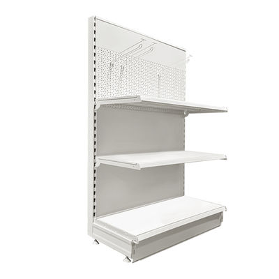 Rayonnage de supermarché à pieds réglables : solution polyvalente pour les espaces de vente organisés