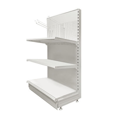Rayonnage de supermarché à pieds réglables : solution polyvalente pour les espaces de vente organisés