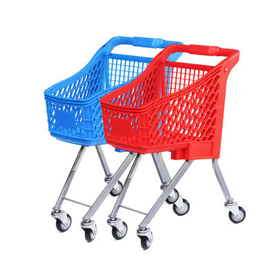 Chariot de supermarché pour enfants en plastique coloré facile à utiliser, jouet pour maman et bébé