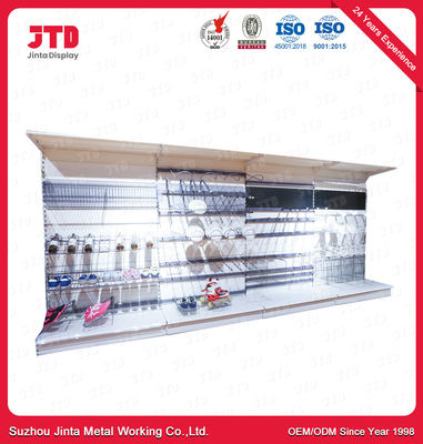 l'affichage de magasin de matériel de 2.1m 0.9m étire 100kgs pour saupoudrer le rayonnage enduit de fil