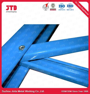 Rayonnage de faible puissance 800kgs en métal de la CE chaque support bleu de la couche 4m