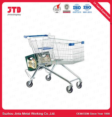 100 caddie de magasin de vins et de spiritueux du chariot 22.5in à achats en métal de litre