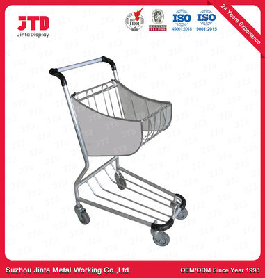 Caddie d'ODM de 6063 aéroports de chariot en aluminium à bagage petit avec des roues