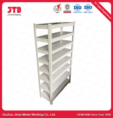 Support résistant de 6FT Boltless ISO9001 180kg par couleur blanche de couche